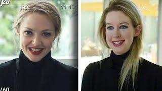 Amanda Seyfreid’s Impression of Elizabeth Holmes Is Spot On