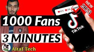 How to increase tiktok followers in 2023 #tikfans in Urduhindi