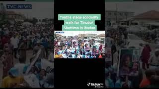 Solidarity walk for Tinubu in Ibadan 1  Click the subscribe button 