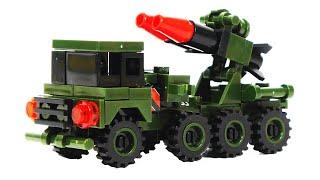 Gorod Masterov 7093 Rocket launcher truck 3 in 1