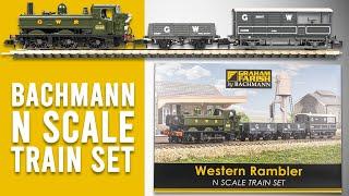 Getting Started In N Gauge  Bachmann Western Rambler Train Set