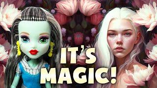 I MADE A COLOR CHANGING DOLL and its magical  Monster High Doll Repaint by Poppen Atelier