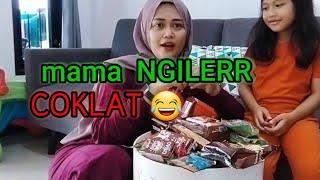 makan serba coklat  jajanan serba coklat  mukbang coklat  muara syifa #viralvideo #coklat