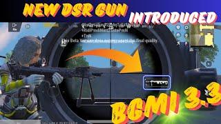 DSR Gun New Gun Introduce in BGMI Update 3.3 Explain Details