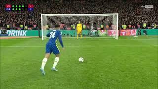 Liverpool vs Chelsea  Penalty Shootout  EFL Cup Final  11-10  LIVERPOOL WINS CARABAO CUP