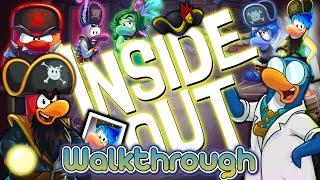 Full Walkthrough Inside Out Party  New Club Penguin