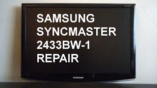 Samsung SyncMaster 2433BW-1 Monitor Repair