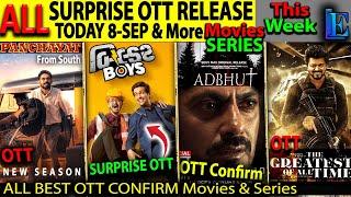 Panchayat New Season OTT Release SEP NEW Hindi Movies Web-Series GOAT NETFLIX Adbhut Thangalaan