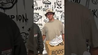 Titus Elevates His Sneaker Game with Yeezy Zebras #YTShorts #Yeezy #YeezyBoosts #Shopping #Sneakers