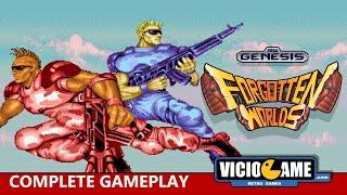  Forgotten Worlds Mega Drive Complete Gameplay