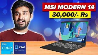 MSI Modern 14-C11M-031IN  Unbeatable Value for Money Laptop