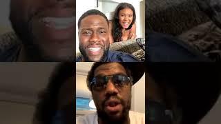 Kevin Hart and other Celebrity  roast  each other in Instagram Live