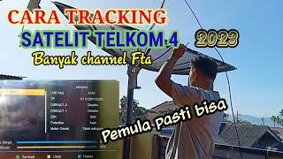 Cara tracking satelit telkom 4 terbaru 2023