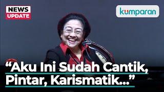 Megawati Puji Dirinya Sendiri saat HUT PDIP Cantik Karismatik Pintar