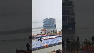 mv ganga vilas  cruise ship status  varanasi cruise ship #varanasi #shorts #viral