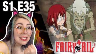 ERZA TRAUMA?? - Fairy Tail Episode 35 Reaction - Zamber Reacts
