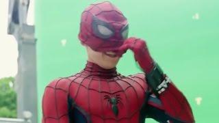 Съемки фильма Человек-паук Возвращение домой 2017 Behind The Scenes Spider-Man Homecoming