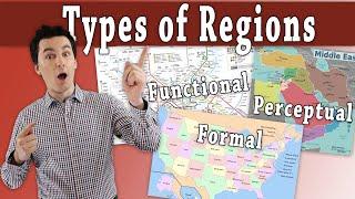 Formal Functional and Perceptual Regions Examples included