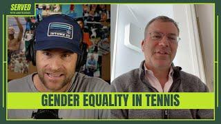 Roddick and Wertheim talk GENDER EQUALITY in TENNIS