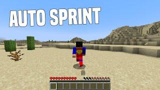 How To Enable Auto Sprint In Minecraft Toggle Sprint  Tutorial