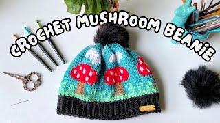 DIY Adorable  Mushroom Beanie  Crochet Your New Favorite Hat