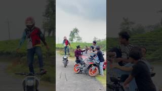 Lady Biker Ka Power   Sumon Stunts   2 Numberi #shorts #ktm #ytshorts