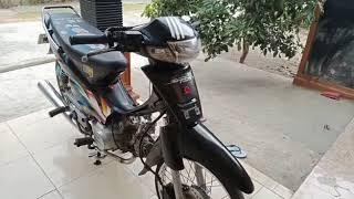 Modifikasi motor supra x lama simpel