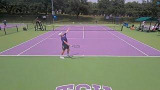 Jack Pinnington Jones  TCU   Vs  Garrett Johns  Duke   NCAA  Championships Super Regionals 2024