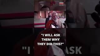 Oh My God Watch PM Modis Epic Reply To Reporters #PMModi #Shorts