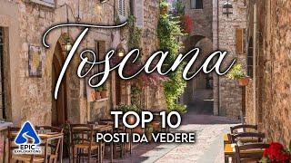 Toskana Top 10 Orte und Dinge zu sehen  4K