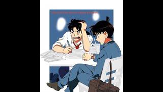 Detective COnan manga parodykudo Shinichi X hajime kindaichi had a clash of deduction part 1