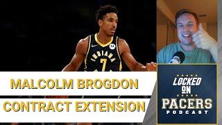 Breaking Malcolm Brogdon signs $45 million extension with the Indiana Pacers