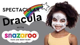 Be A Spectacular Dracula  Fast Vampire Facepaint Tutorial