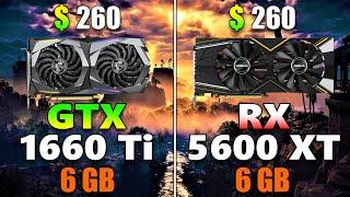 GTX 1660 Ti vs RX 5600 XT  PC Gaming Tested