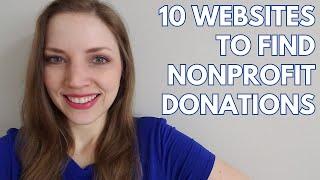 10 Sites to Find Donations and Donors  Nonprofit Fundraising