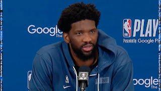 Joel Embiid on his Injury Return & Game 2 Loss vs Celtics  Postgame Interview