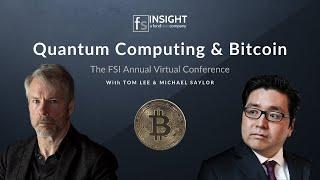 Tom Lee & Michael Saylor  Is Bitcoin security threatened by quantum computing?