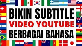 Cara Buat JUDUL dan SUBTITLE VIDEO YOUTUBE Bahasa Inggris