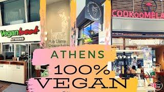 Athens 100% Vegan Ⓥ  Vegan Restaurants in Athens  Van Life Greece