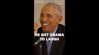 Lovett gets a genuine laugh from Barack Obama #shorts