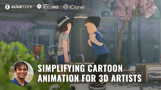 Simplifying Cartoon Animation for 3D Artists  ActorCore AccuRIG