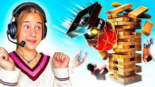 TOUT DÉTUIRE DANS ROBLOX JENGA 