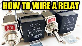 5 Pin Relay Wiring For Beginners  Diagram  @WiringRescue