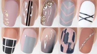 100 EASY nail ideas  HUGE nail art compilation