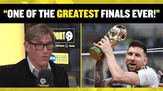 Simon Jordan and Martin Keown REACT to Lionel Messi and Argentina WINNING the 2022 FIFA World Cup 