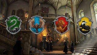 Explorando Gryffindor Hufflepuff Ravenclaw y Slytherin en Hogwarts Legacy