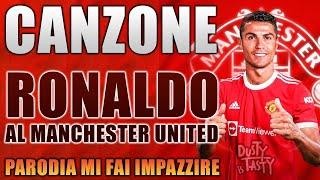 CANZONE CRISTIANO RONALDO al MANCHESTER UNITED Parodia Blanco Sfera Ebbasta - Mi Fai Impazzire