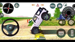 Dollar Song Modified Mahindra White Thar Indian Cars Simulator 3D  Android Gameplay