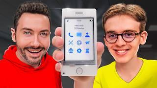 Ce génie de 17 ans a inventé son propre smartphone à 50€  et je le teste