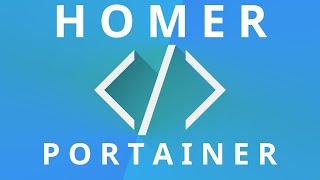 Portal im Heimnetz mit Homer Docker und Portainer